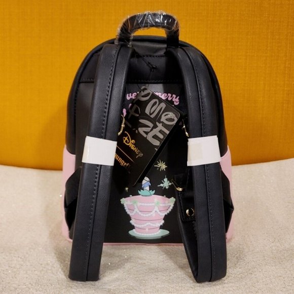 Loungefly Disney Alice in Wonderland Happy Unbirthday Mad Hatter Mini Backpack main image 7